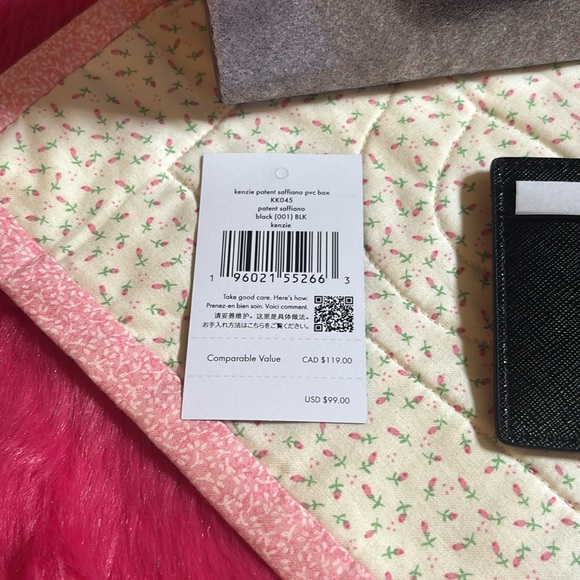 Kate Spade Kenzie Black Card Holder New with Box - Picture 4 of 6